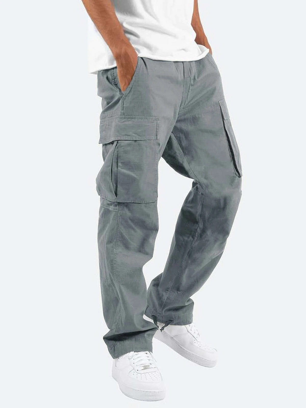 Cargo Pants for Men - Gray