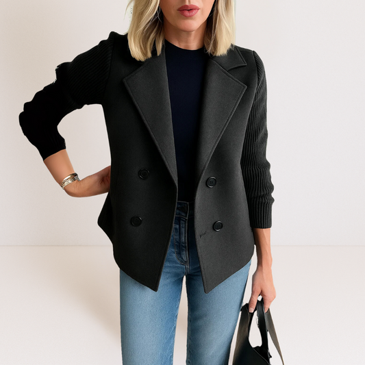 Casual Blazer for Women - Black