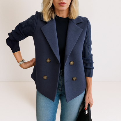 Casual Blazer for Women - Blue