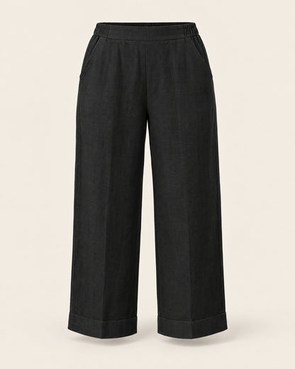 Cropped Wide-Leg Trousers for Women – clean studio photo