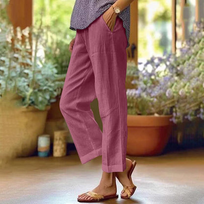 Coastal Breeze Trousers for Women - Purple