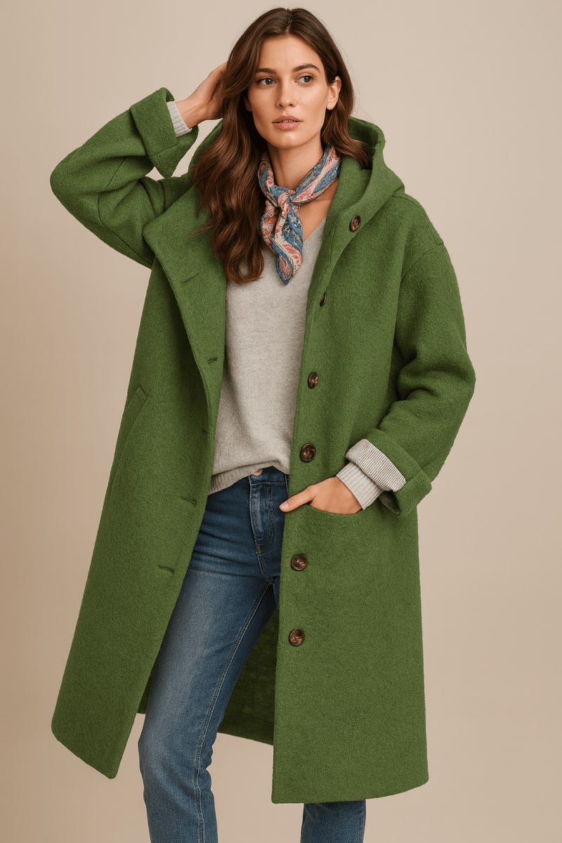 Coat - Dark Green