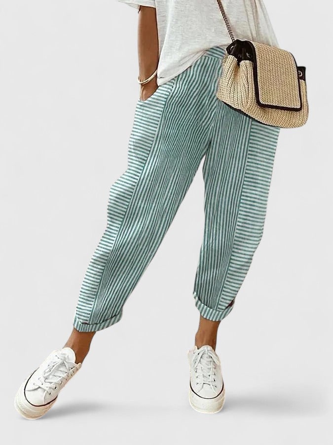 Comfortable Pants for Women - Green