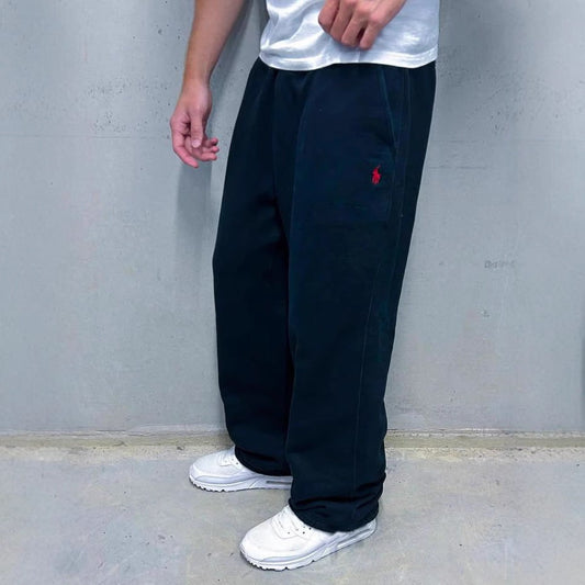 Fleece Jogging Pants for Men - Navy Blue