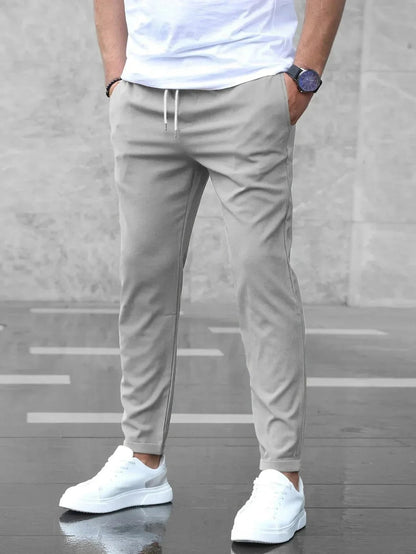 Flexible Stretch Pants for Men - Gray
