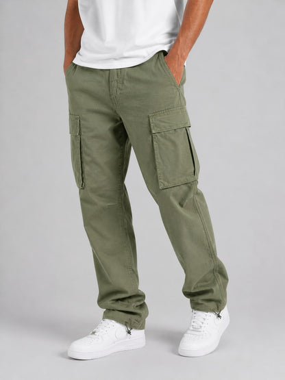 Florian Relaxed Pants - Army Green