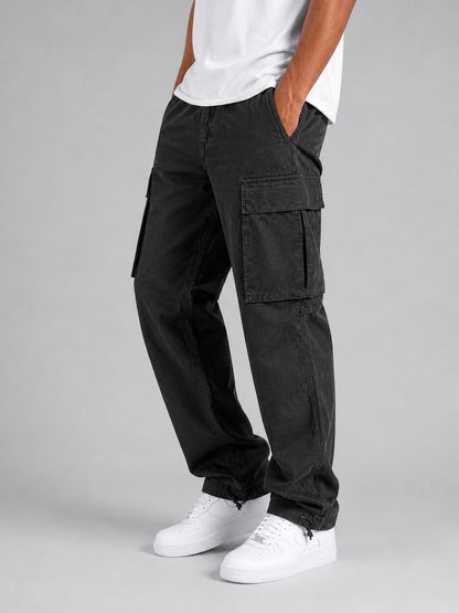 Florian Relaxed Pants - Black