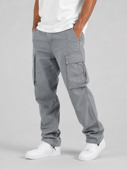 Florian Relaxed Pants - Gray