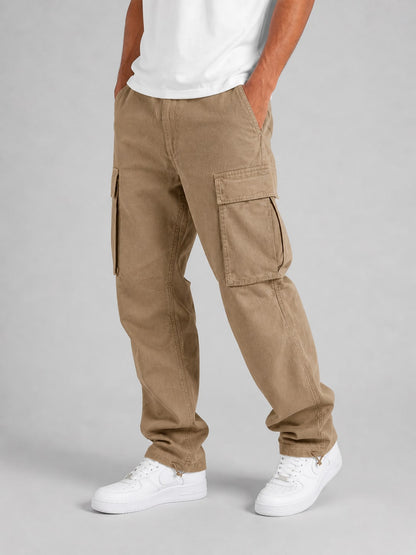 Florian Relaxed Pants - Khaki