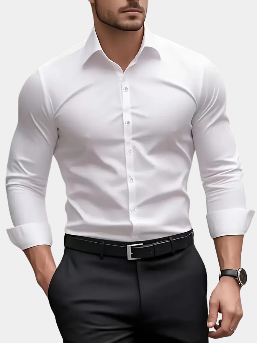 Formal woven shirt