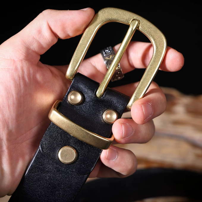 Full-Grain Leather Belt for Men