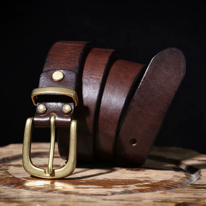 Full-Grain Leather Belt for Men