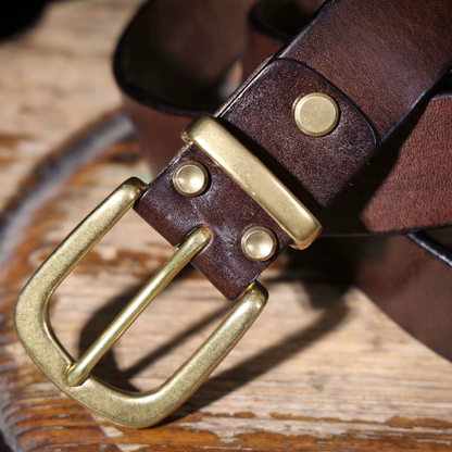 Full-Grain Leather Belt for Men