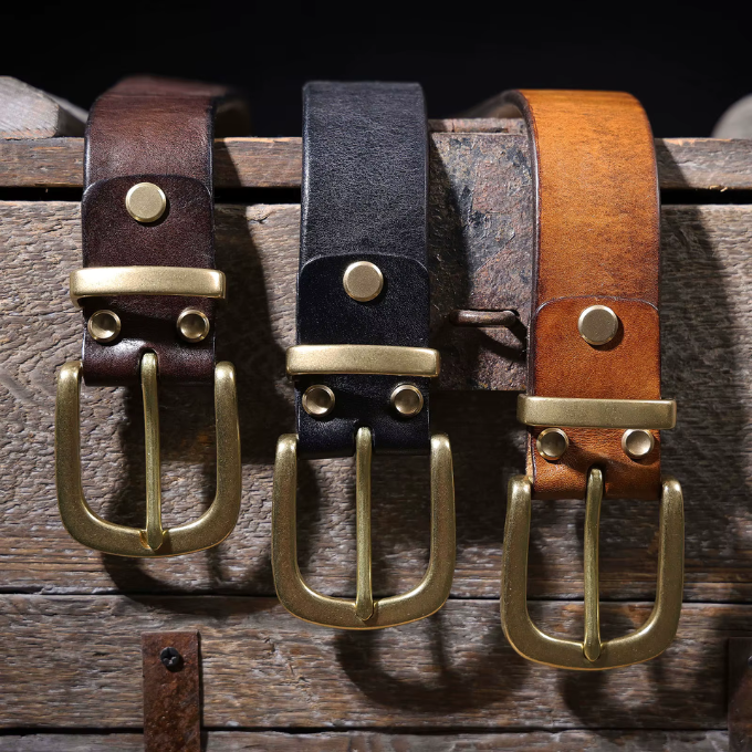 Full-Grain Leather Belt for Men
