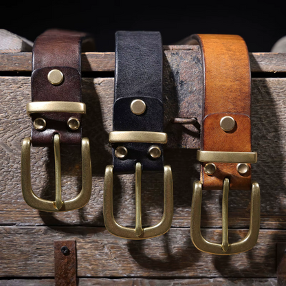 Full-Grain Leather Belt for Men