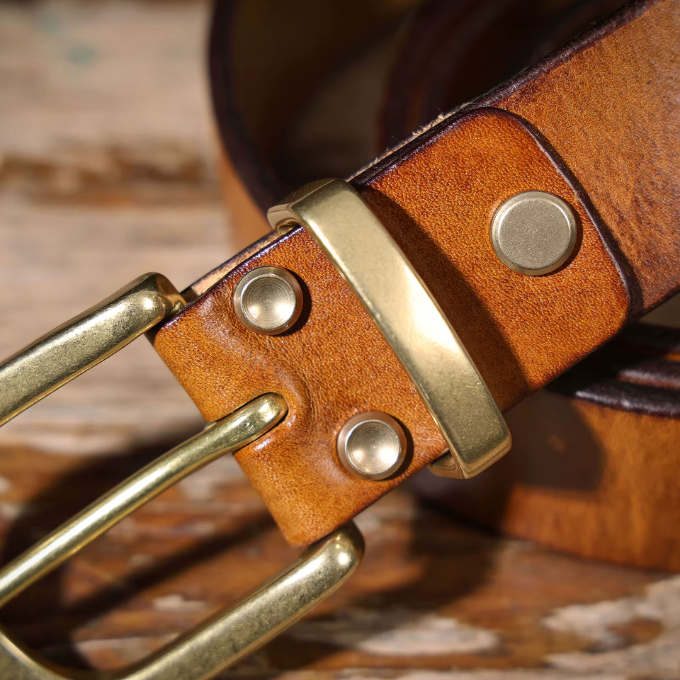 Full-Grain Leather Belt for Men