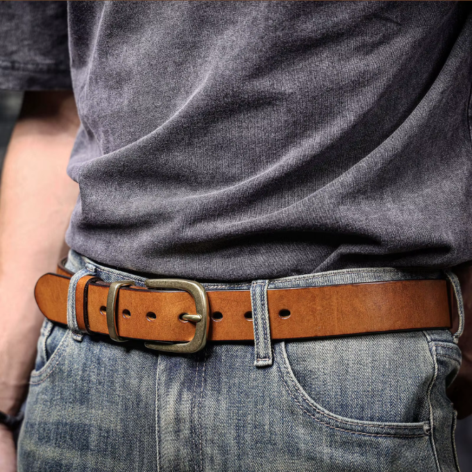 Full-Grain Leather Belt for Men