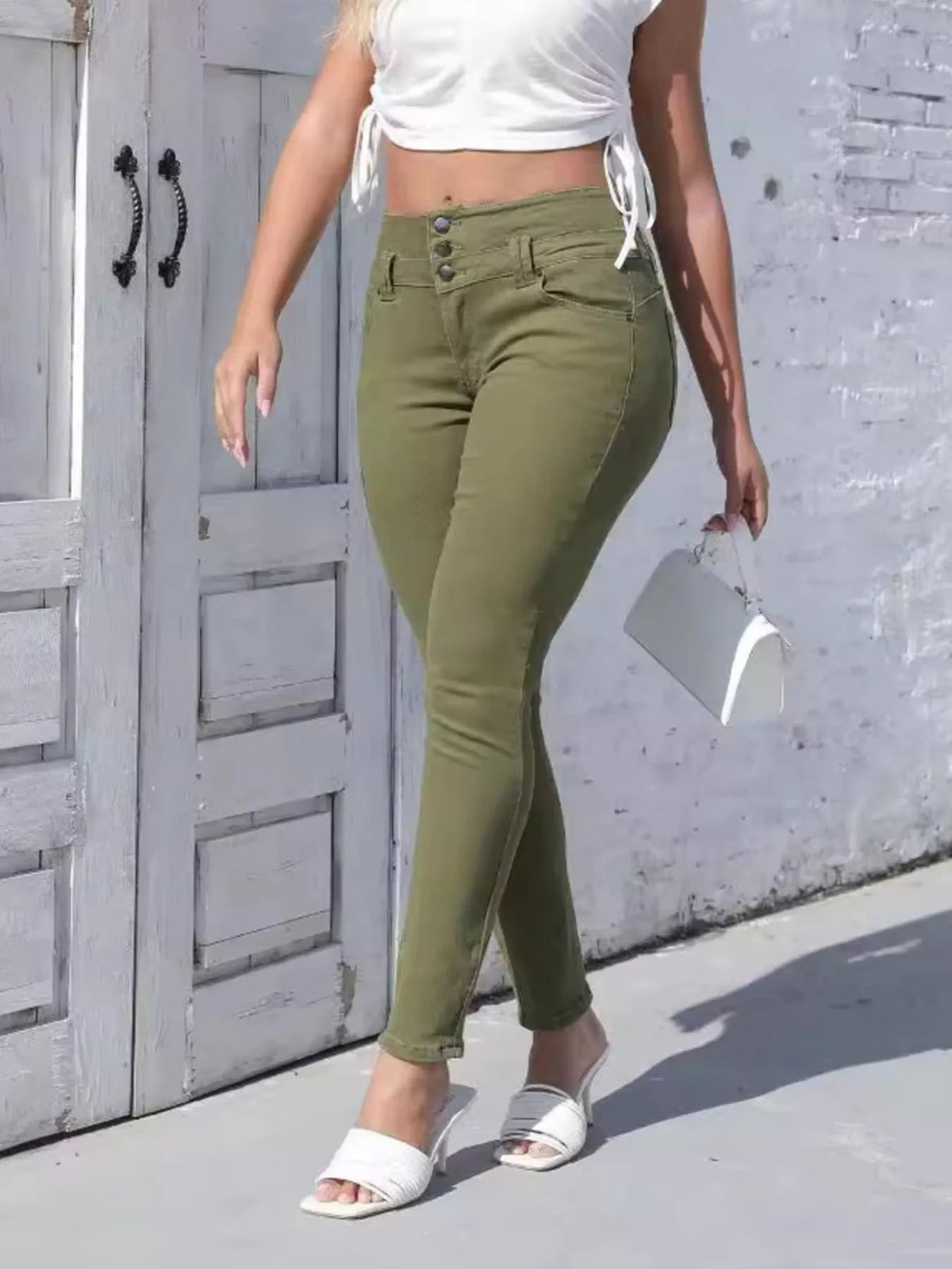 High-Waisted Skinny Jeans for Women