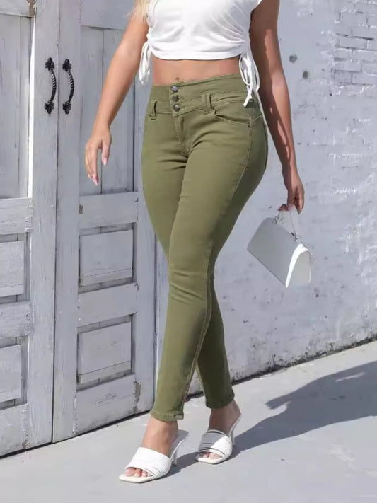 High-Waisted Skinny Jeans for Women