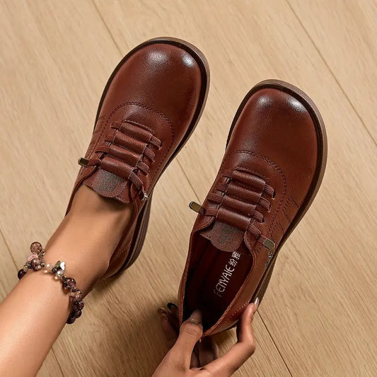 Orthopedic Slip-On Comfort Shoes for Women - Brown