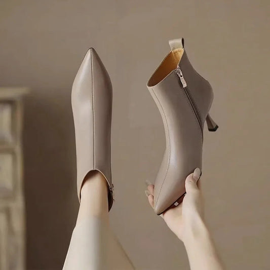 Women's Kitten Heel Boots — product view