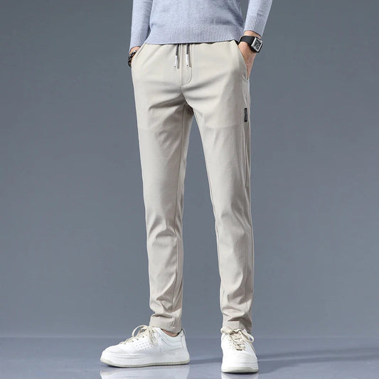 Men's Slim Fit Cotton Pants — product view