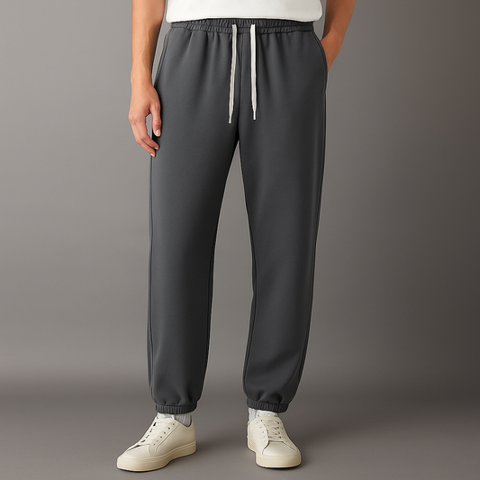 Men's Cotton Drawstring Joggers — product view