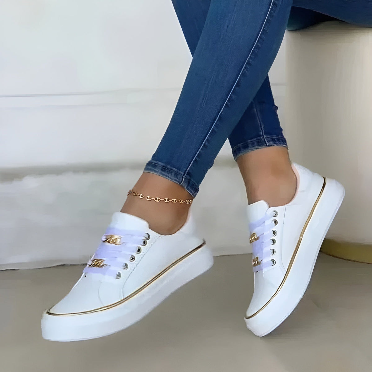 Women's Orthopedic Everyday Sneakers — side view