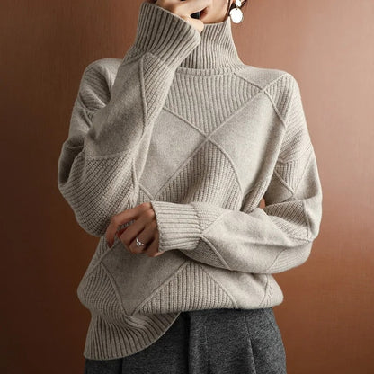 Leone Turtleneck - Gray