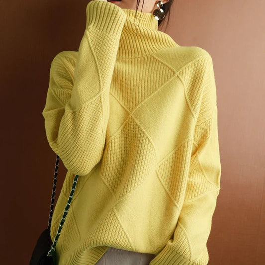 Leone Turtleneck - Yellow