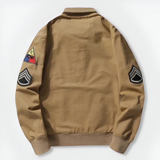 Longline Bomber Jacket for Men