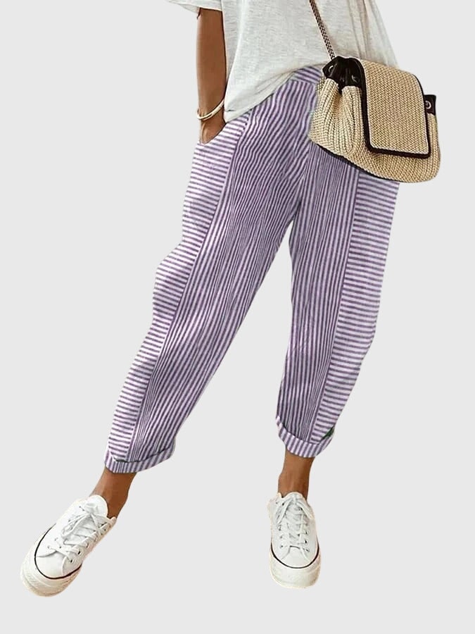 Pants for Women - Purple