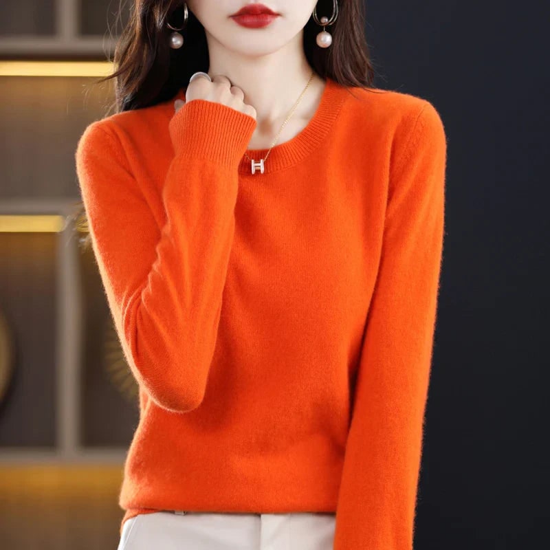 Pure Cashmere Wool Sweater