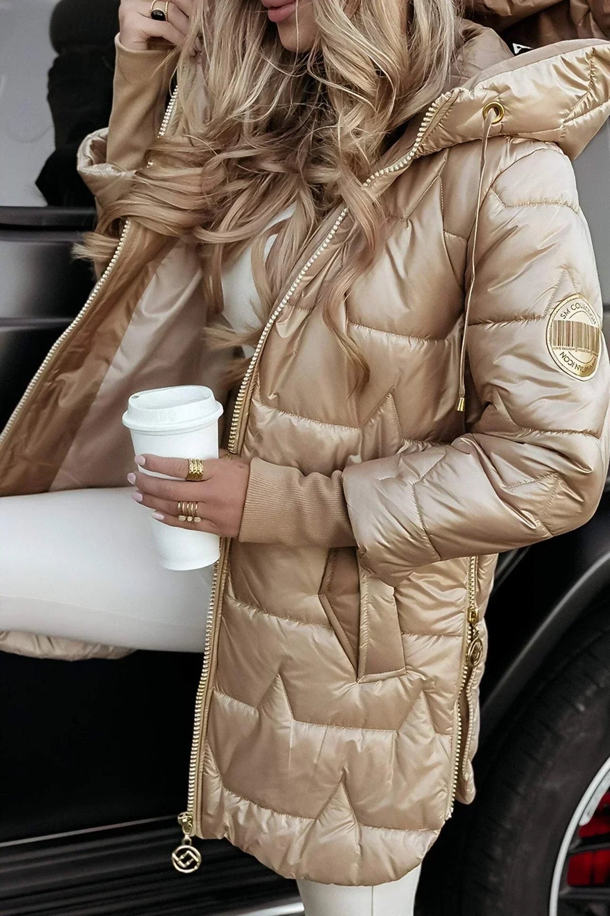 Quilted Oversized Puffer Jacket