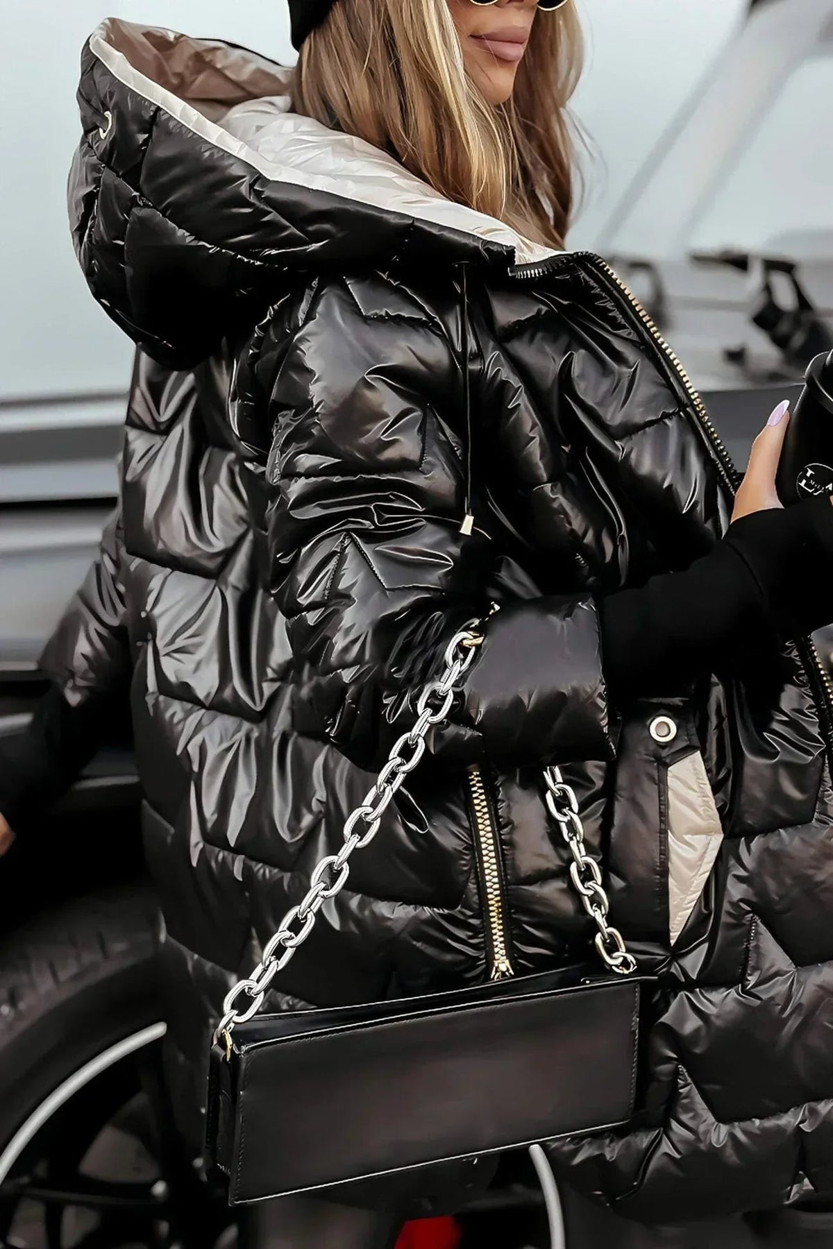 Quilted Oversized Puffer Jacket