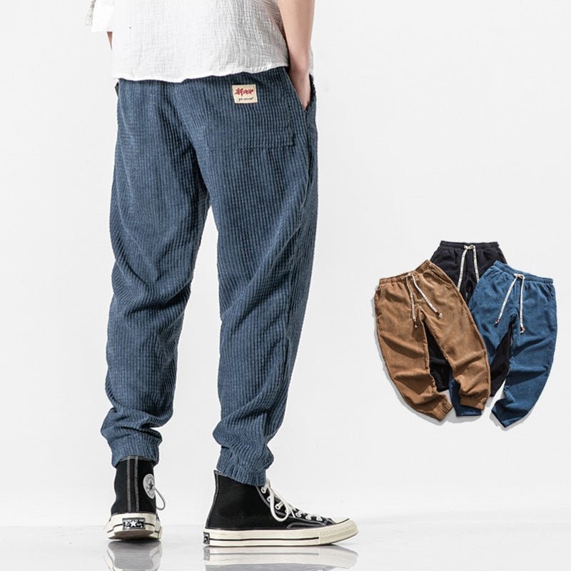 Relaxed And Corduroy Joggers for Men