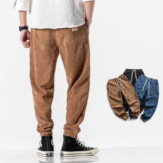 Relaxed And Corduroy Joggers for Men
