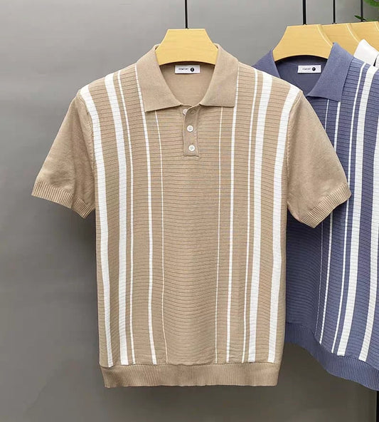 Roma Polo for Men - Beige
