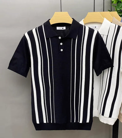 Roma Polo for Men - Black