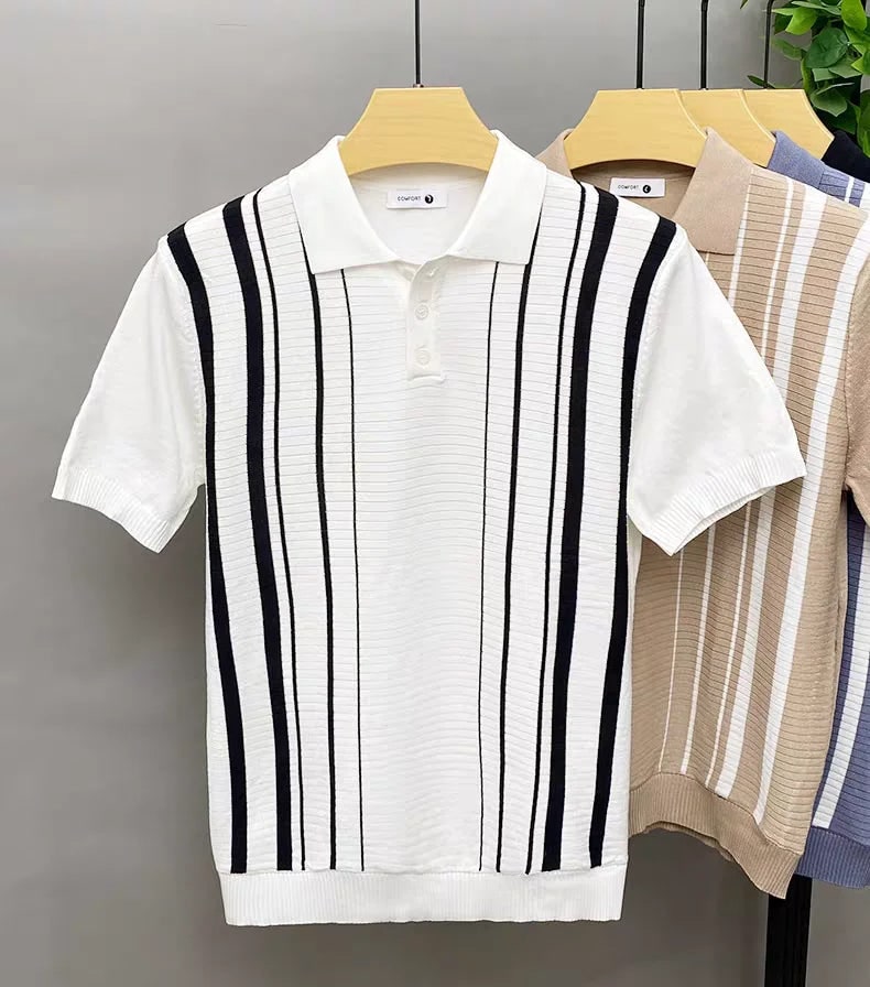Roma Polo for Men - White