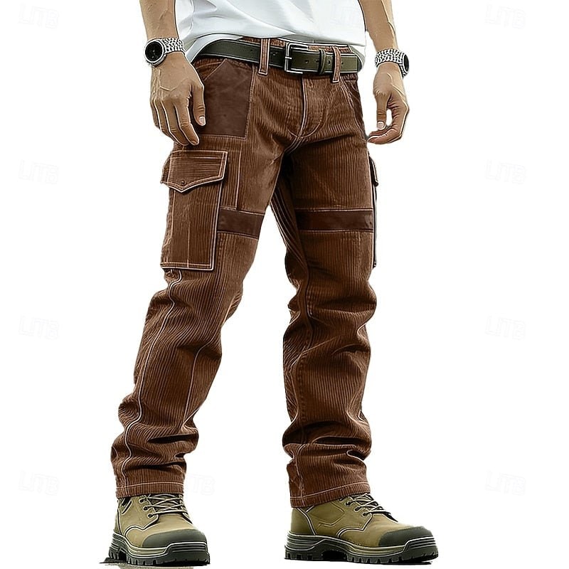 Rugged and Practical Utility Cargo Pants for Men