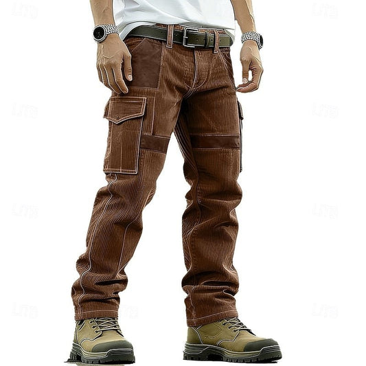 Rugged and Practical Utility Cargo Pants for Men