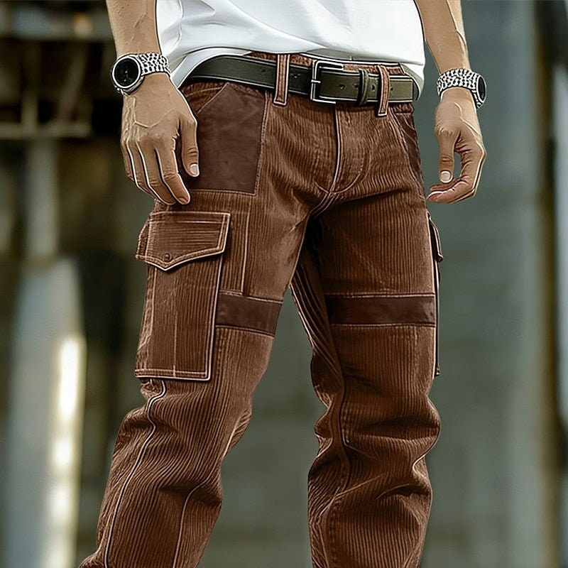 Rugged and Practical Utility Cargo Pants for Men