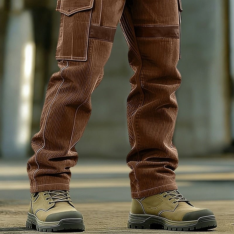 Rugged and Practical Utility Cargo Pants for Men