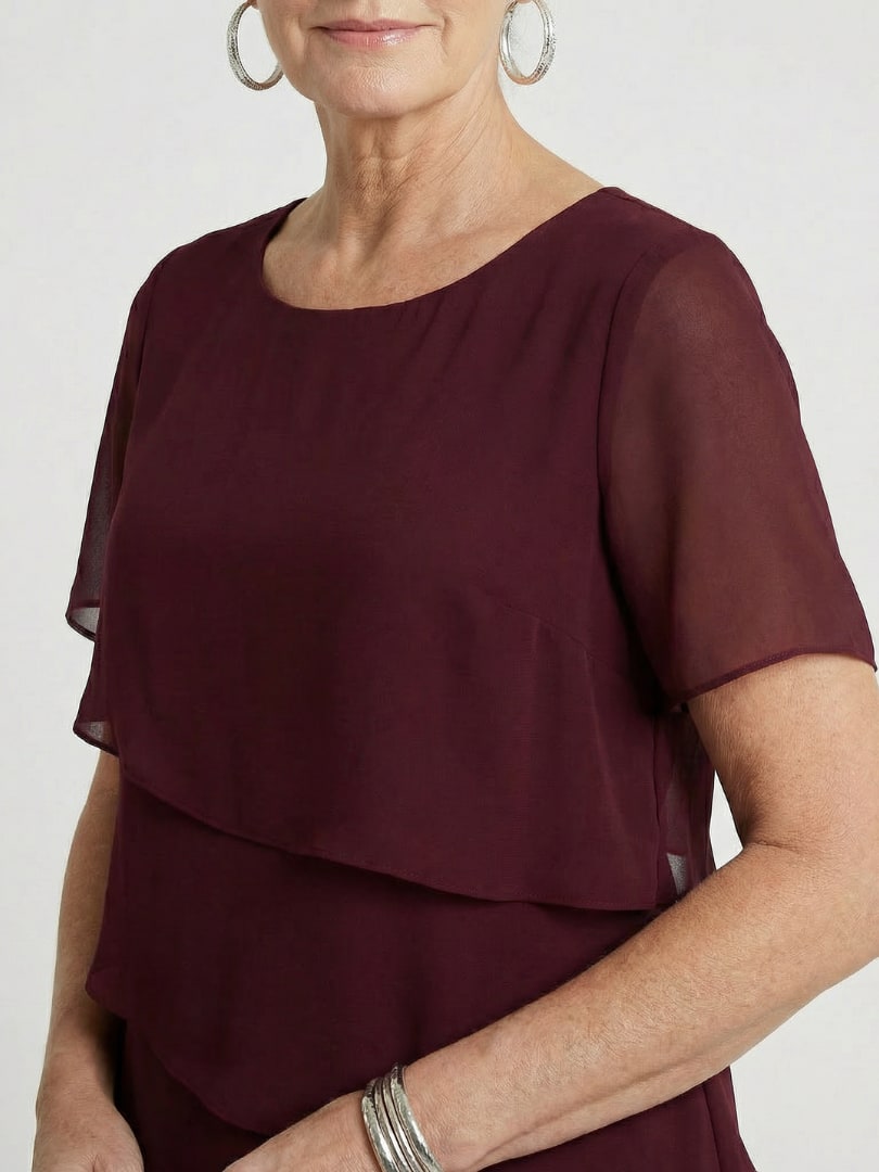 Soft Contour Knee Length Dress