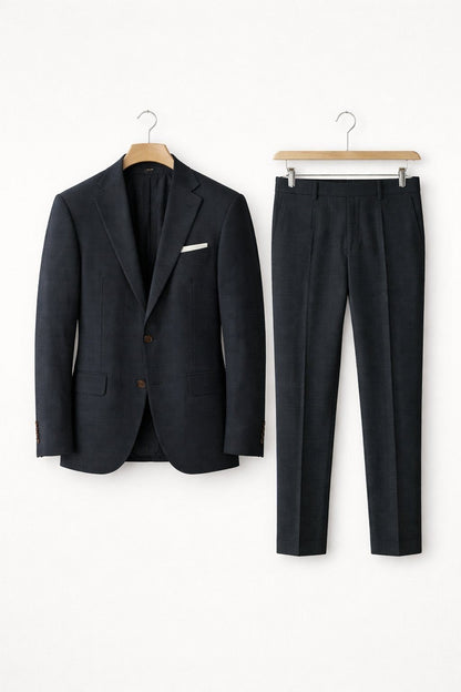 Tailored And Wedding Suit for Men - Black
