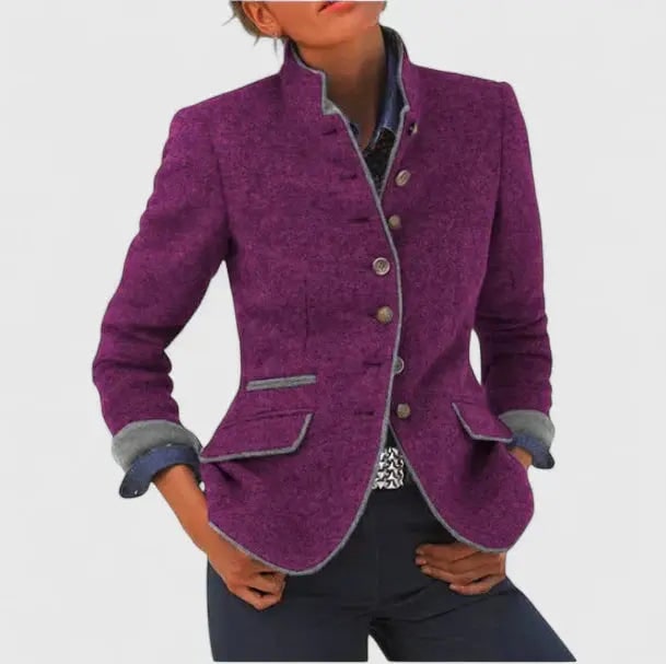 Tailored Jacket - Purple