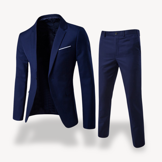 Two-Piece Suit for Men - Navy