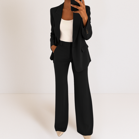 Two-piece Suit for Women - Black