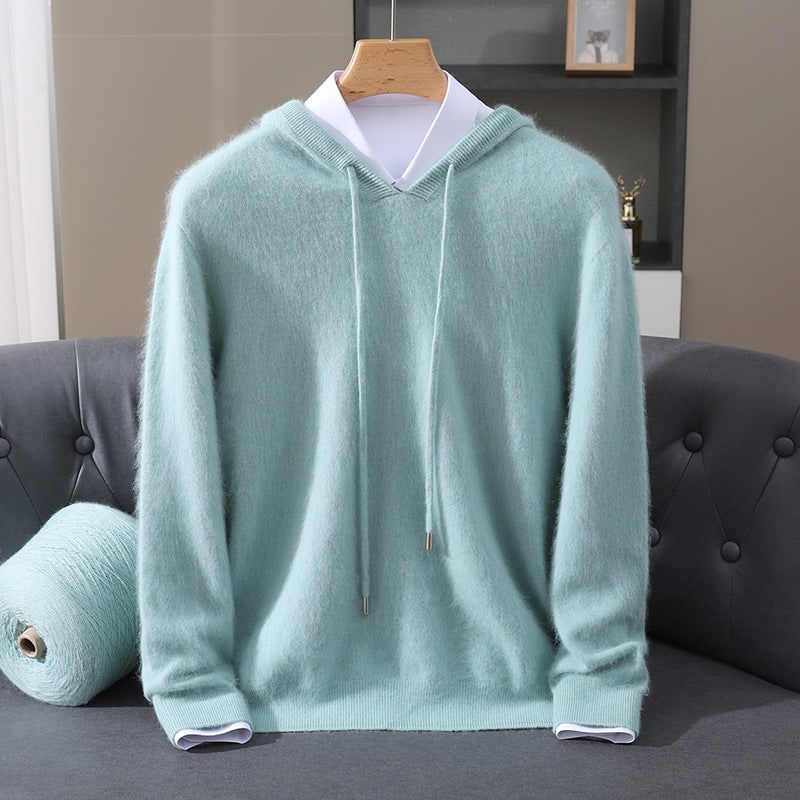 Valencia Cashmere Hoodie - Teal